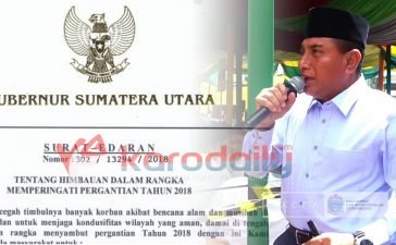 Ini Himbauan Gubernur Sumatera Utara soal Malam Tahun Baru