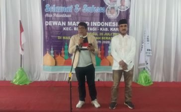PC DMI Berastagi Diminta Perteguh Semangat Memakmurkan Masjid