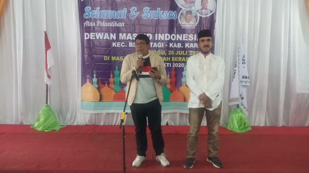 PC DMI Berastagi Diminta Perteguh Semangat Memakmurkan Masjid