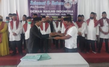 PC Dewan Masjid Indonesia Kecamatan Berastagi Resmi Dilantik