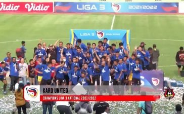 Karo United Juara Liga 3