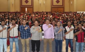 Polres Tanah Karo siapkan 260 personil amankan 1.217 TPS di Karo. (Dok. Humas Polres Tanah Karo)