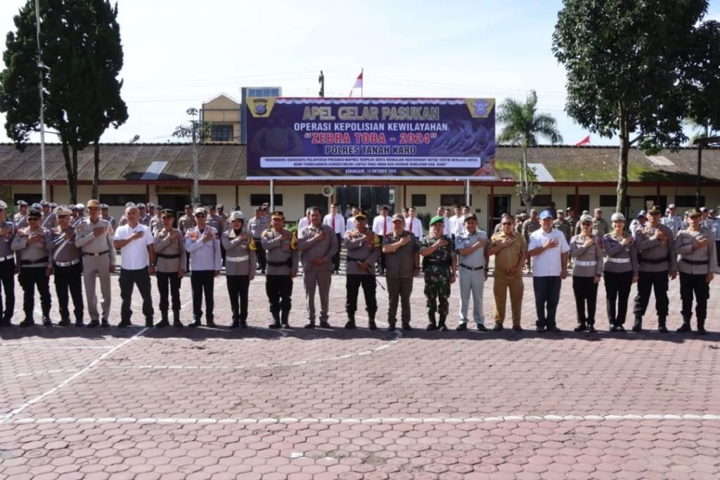 Operasi Zebra Toba 2024 Digelar 14 Hari ke Depan.