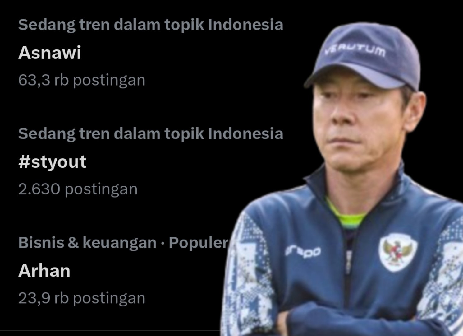 Timnas Indonesia Kalah, Tagar STY Out Trending, Erick: Saya akan Evaluasi