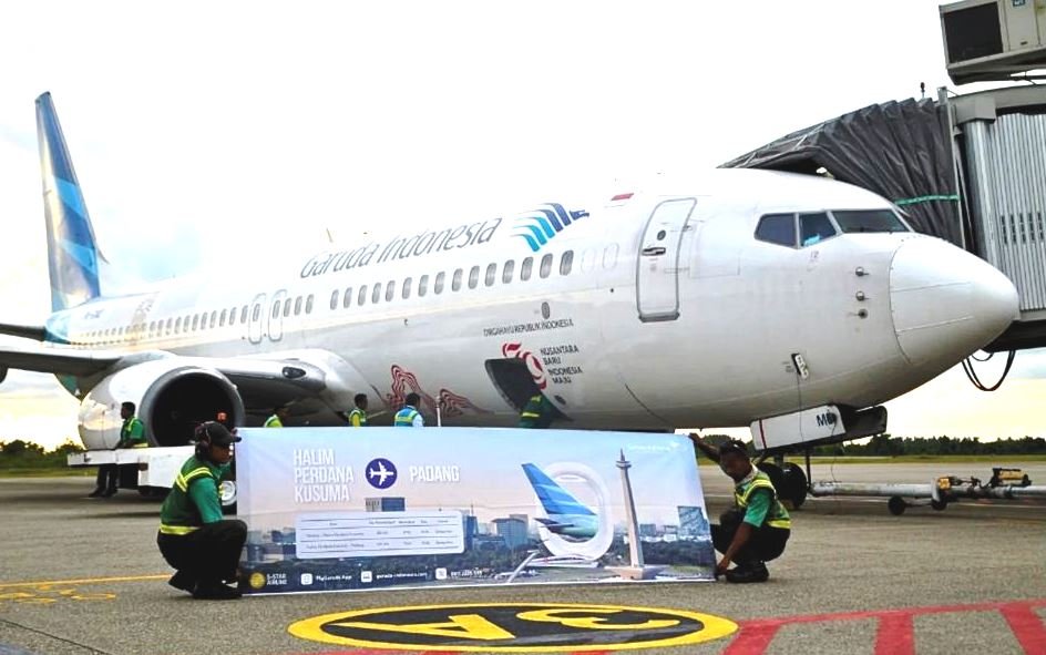 Garuda Indonesia Terbang Lagi dari Halim ke Medan, Surabaya dan Padang