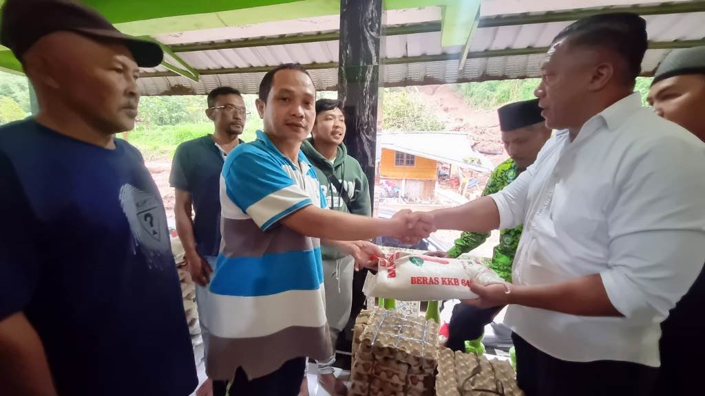 DMI Karo Bantu Korban Longsor di Semangat Gunung 2