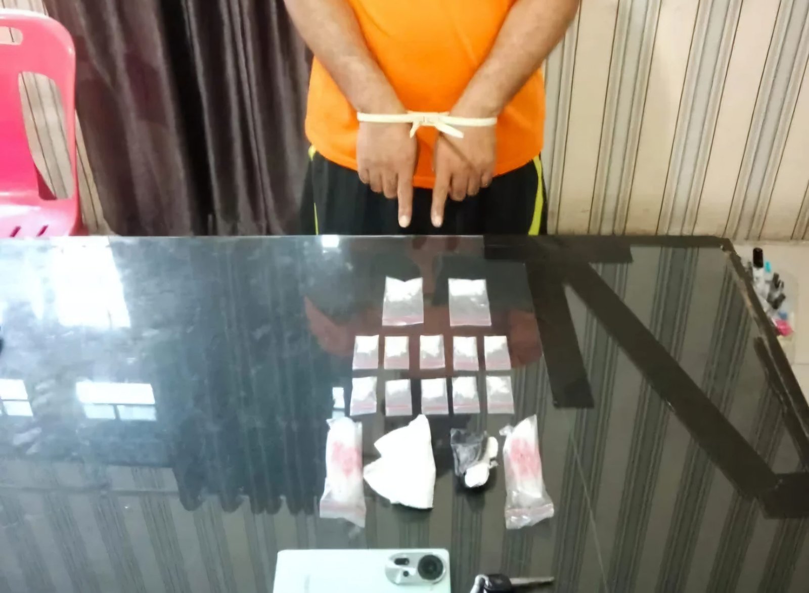 Satresnarkoba Polres Tanah Karo Amankan Pria Bawa 15,35 Gram Sabu