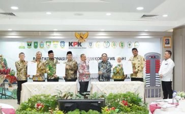 Pemprovsu dan Tujuh Pemkab/Pemko di Sumut Kolaborasi dengan KPK Berantas Korupsi