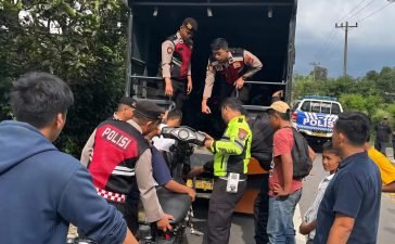 Polres Tanah Karo Amankan Enam Sepeda Motor Dalam Operasi Balap Liar