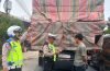 Satlantas Polres Tanah Karo Gelar Sosialisasi Bahaya Kendaraan ODOL di Kabanjahe