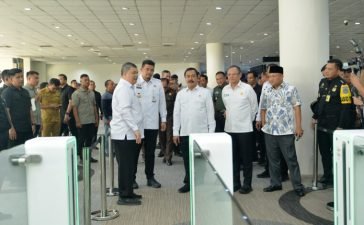 Autogate Imigrasi dan Lounge PMI di Kualanamu Diresmikan