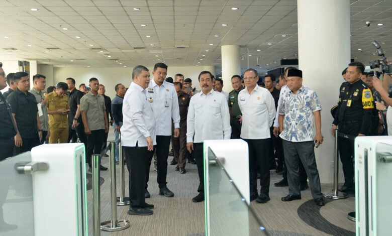 Autogate Imigrasi dan Lounge PMI di Kualanamu Diresmikan