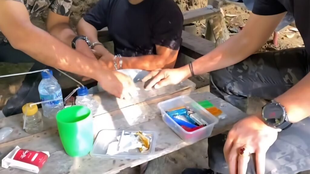Sarang Narkoba di Sibolangit Digerebek Polisi