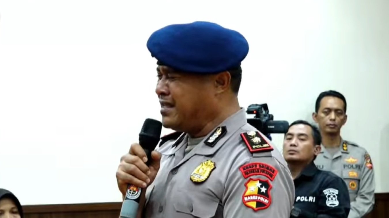 Kompol Kosmas Dipecat, Sebut Tak Tahu Tabrak Affan Kurniawan