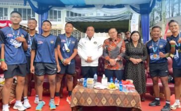 Bupati Karo Melepas Para Pelari Karo Tourism Fun Run 2025