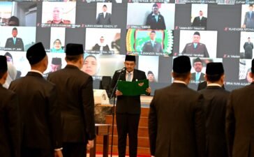 Lantik 308 Pejabat Pemprov Sumut, Bobby: Jangan Ada Pungli