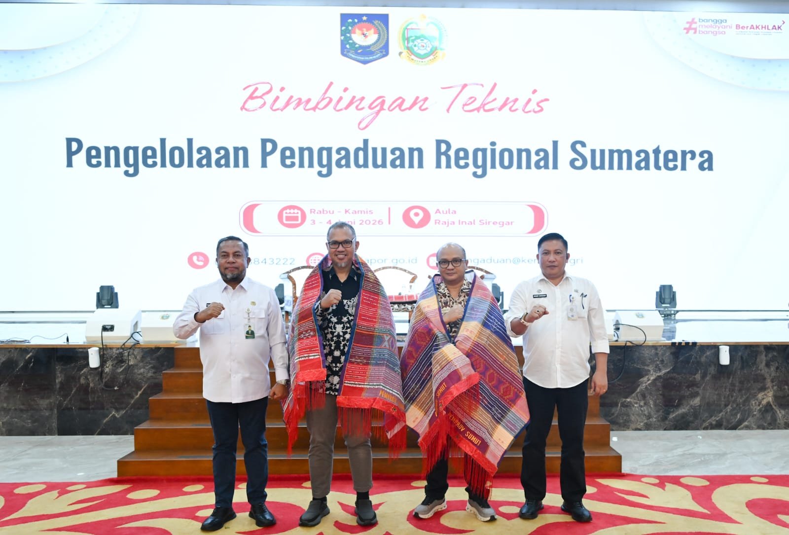 Pemprov Sumut Perkuat Sistem Pengelolaan Pengaduan masyarakat